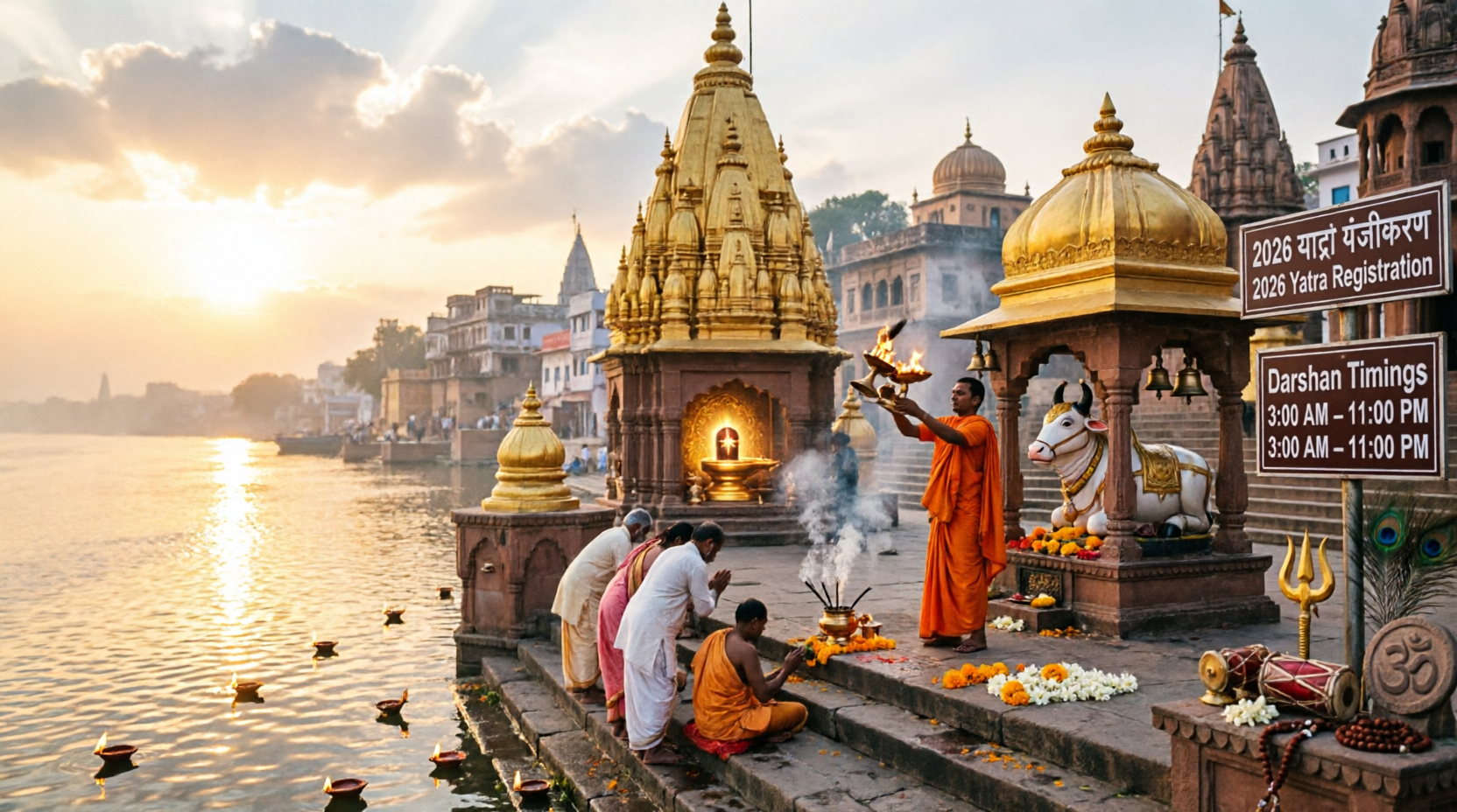काशी विश्वनाथ ज्योतिर्लिंग 2026: वाराणसी का पवित्र इतिहास, पौराणिक कथा और दर्शन समय