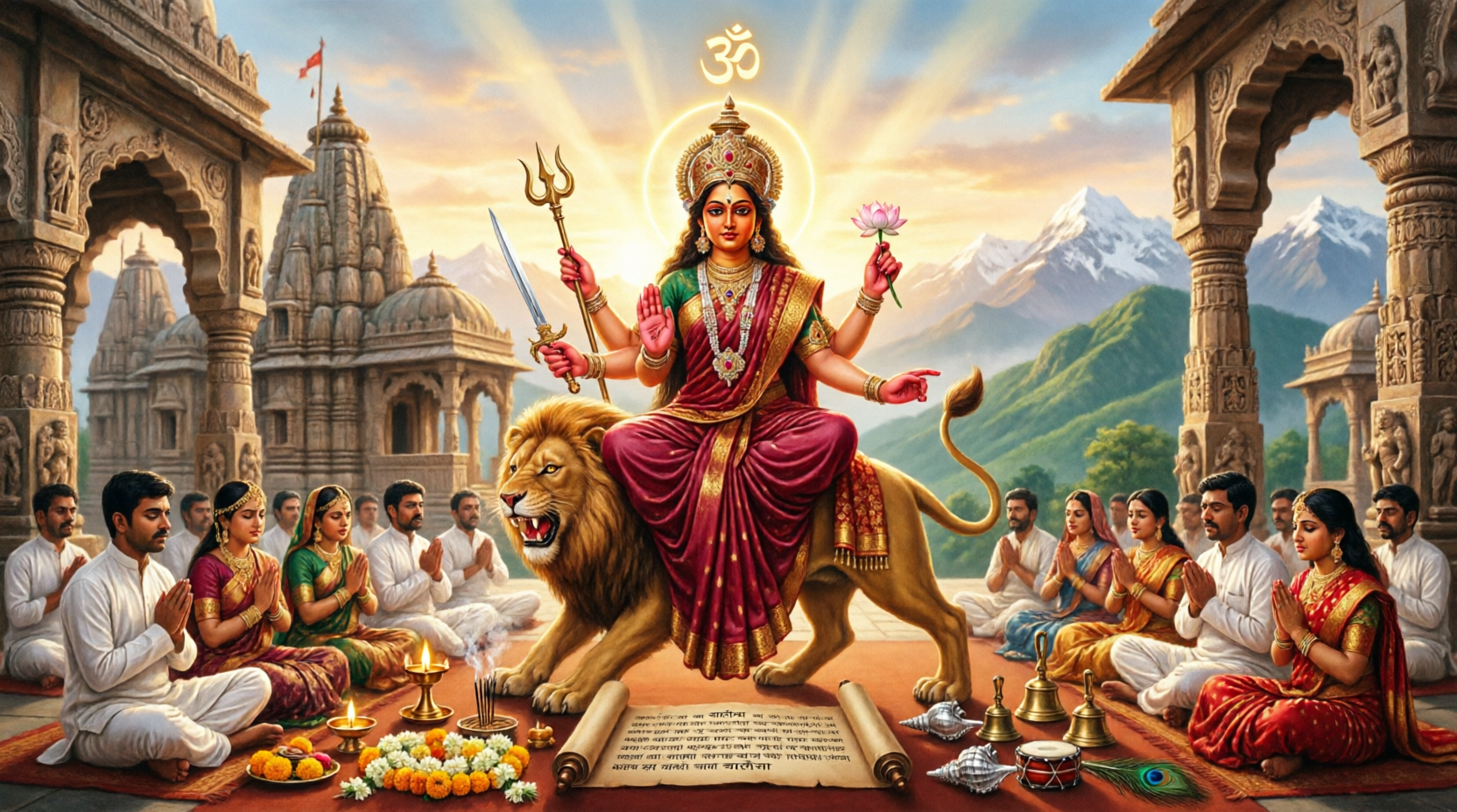 श्री विन्ध्येश्वरी चालीसा Lyrics in Hindi | Vindhyeshwari Chalisa