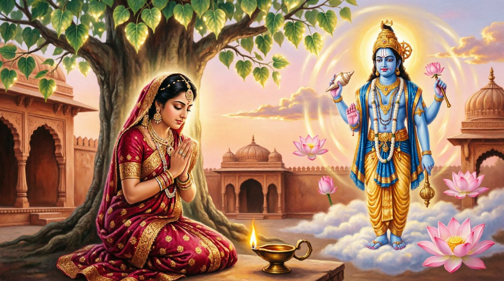 🌸 पद्मिनी एकादशी: व्रत, पौराणिक कथा एवं अद्भुत महिमा