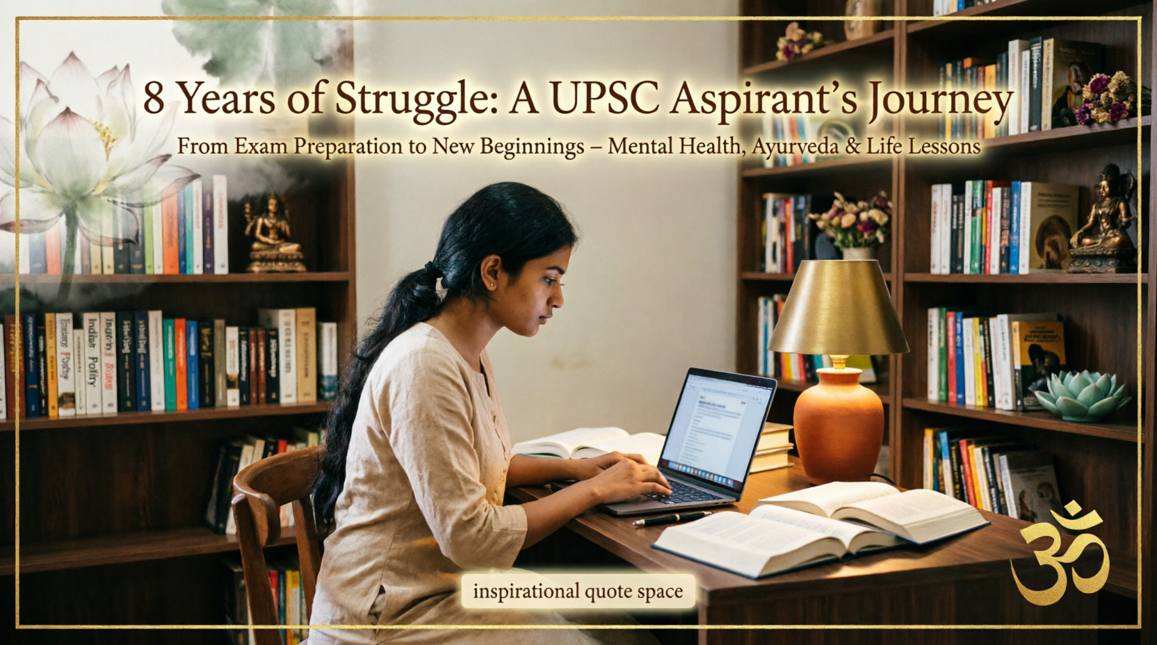 8 साल की UPSC तैयारी के बाद 18,000 रुपये की नौकरी: बरेली की बेटी की कहानी, मनोविज्ञान, आयुर्वेद और 'प्लान बी' का विज्ञान