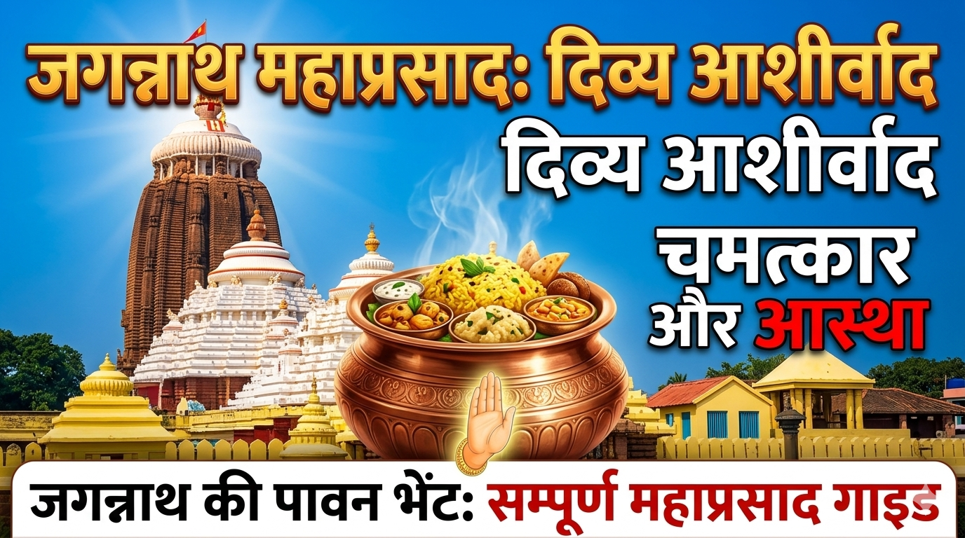 महाप्रसाद: जगन्नाथ की पावन भेंट - आस्था, समानता और चमत्कार का अद्भुत संगम