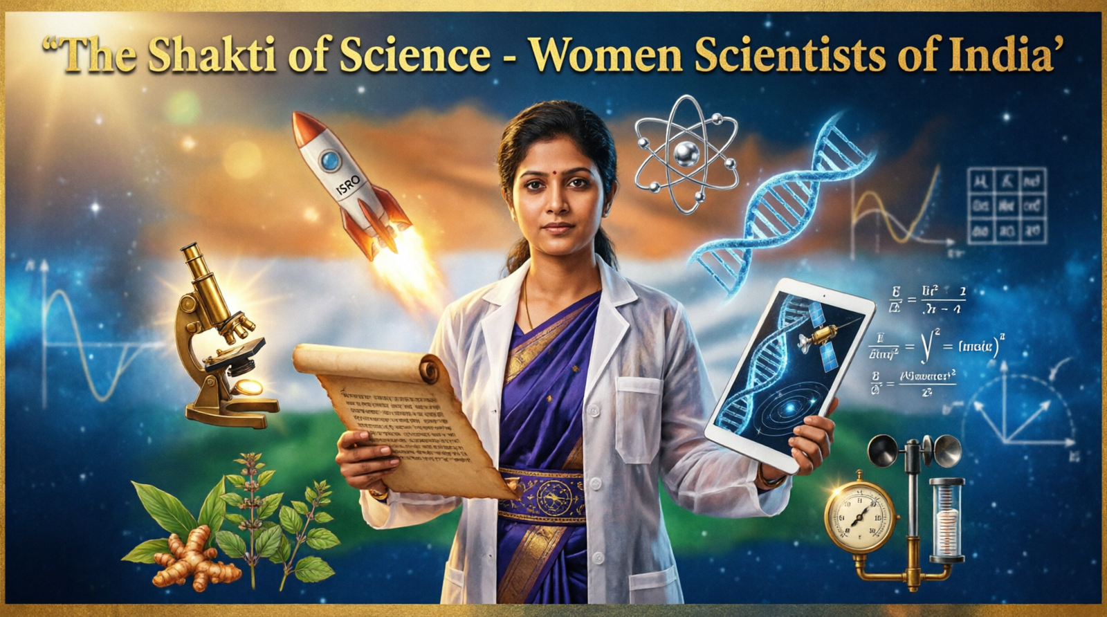 The Shakti of Science: A Comprehensive Study Guide to the Women Scientists of India